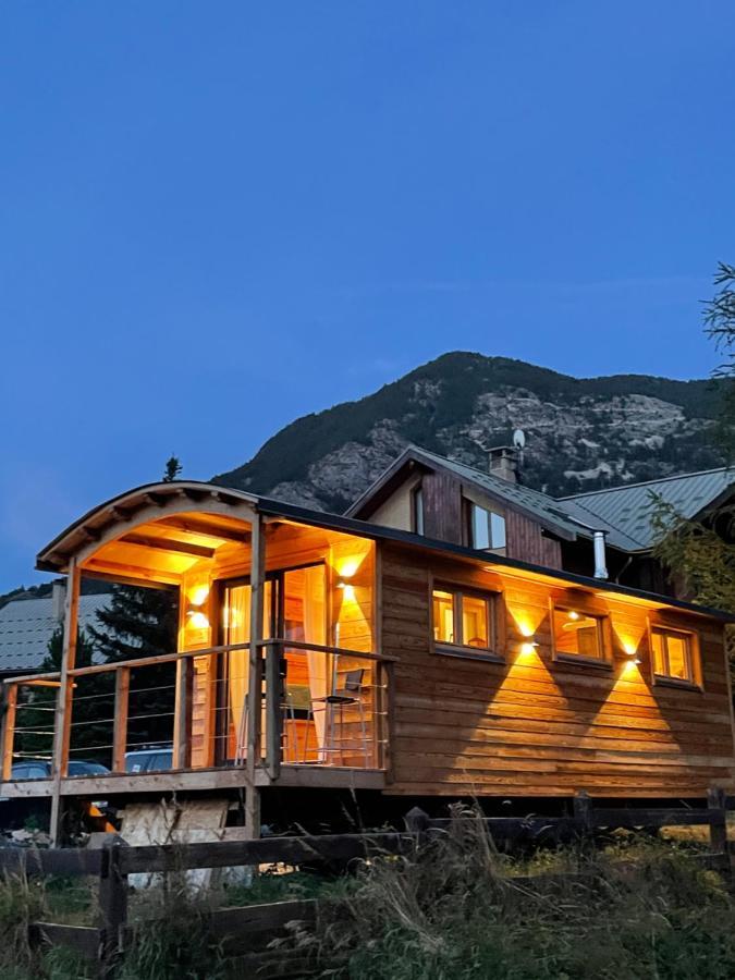 Alpine Love Shack Villar-Saint-Pancrace Kültér fotó