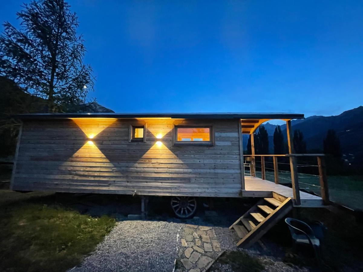 Alpine Love Shack Villar-Saint-Pancrace Kültér fotó