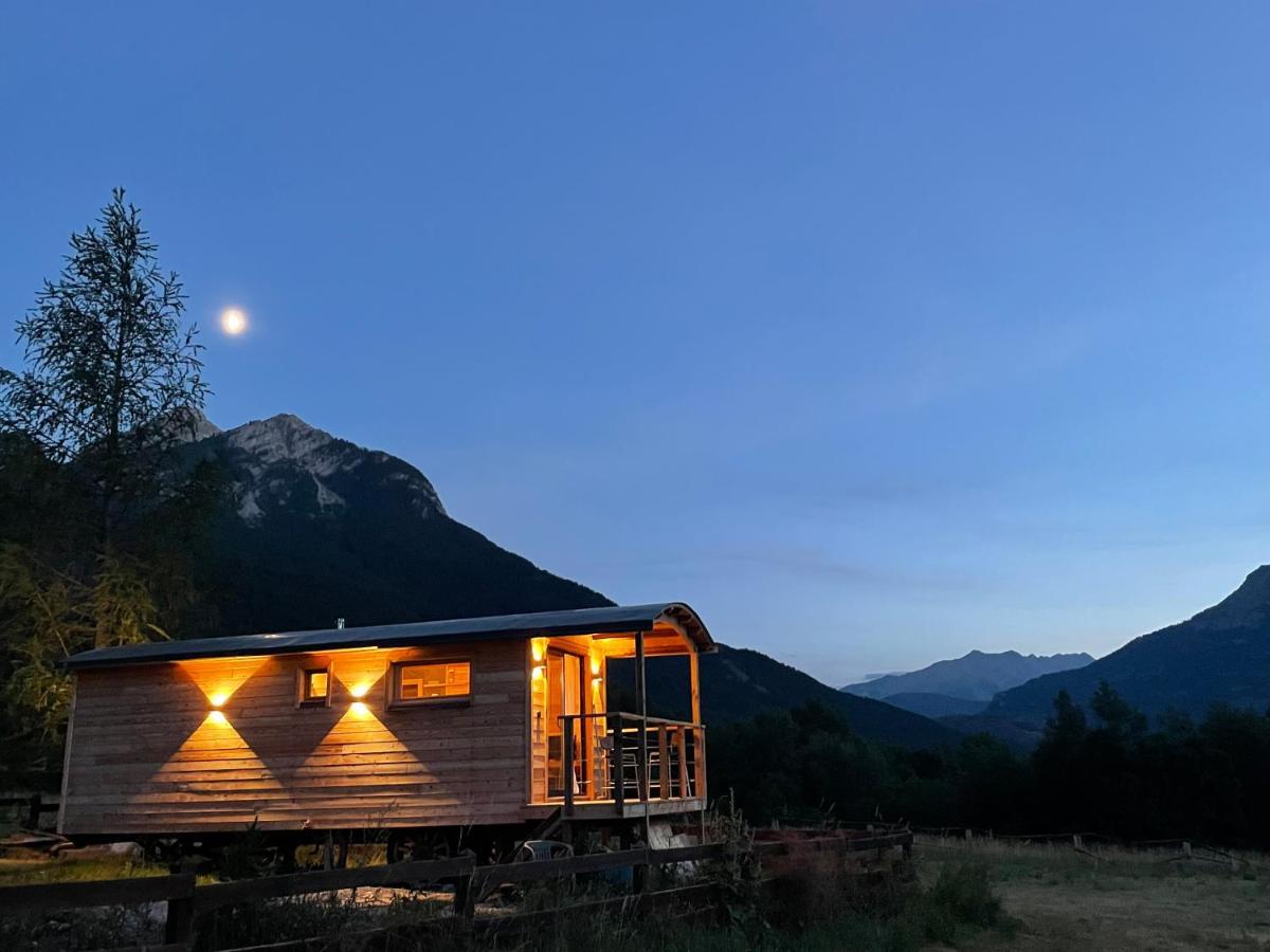 Alpine Love Shack Villar-Saint-Pancrace Kültér fotó